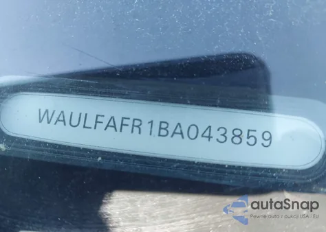 2011 Audi A5 2.0T Premium из США, поврежденный, VIN WAULFAFR1BA043859